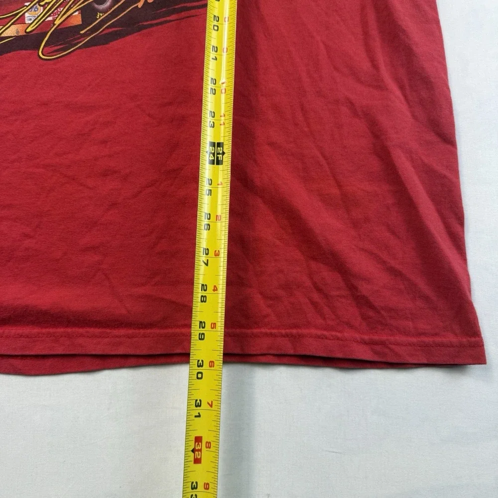 Jeff Gordon 2001 Winston Cup Champ NASCAR Chase Authentics T-Shirt Red XL